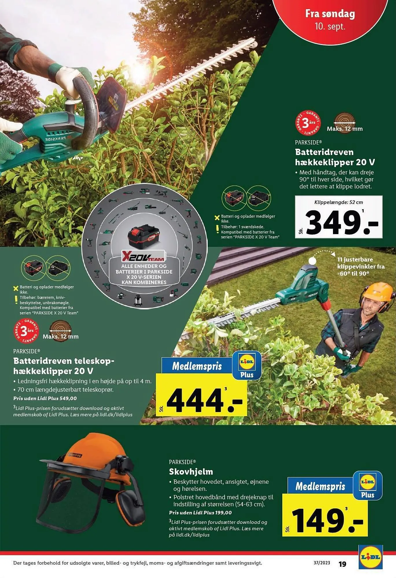 Lidl tilbudsavis Gyldig indtil 10. september - 16. september 2023 - tilbudsavis side 19