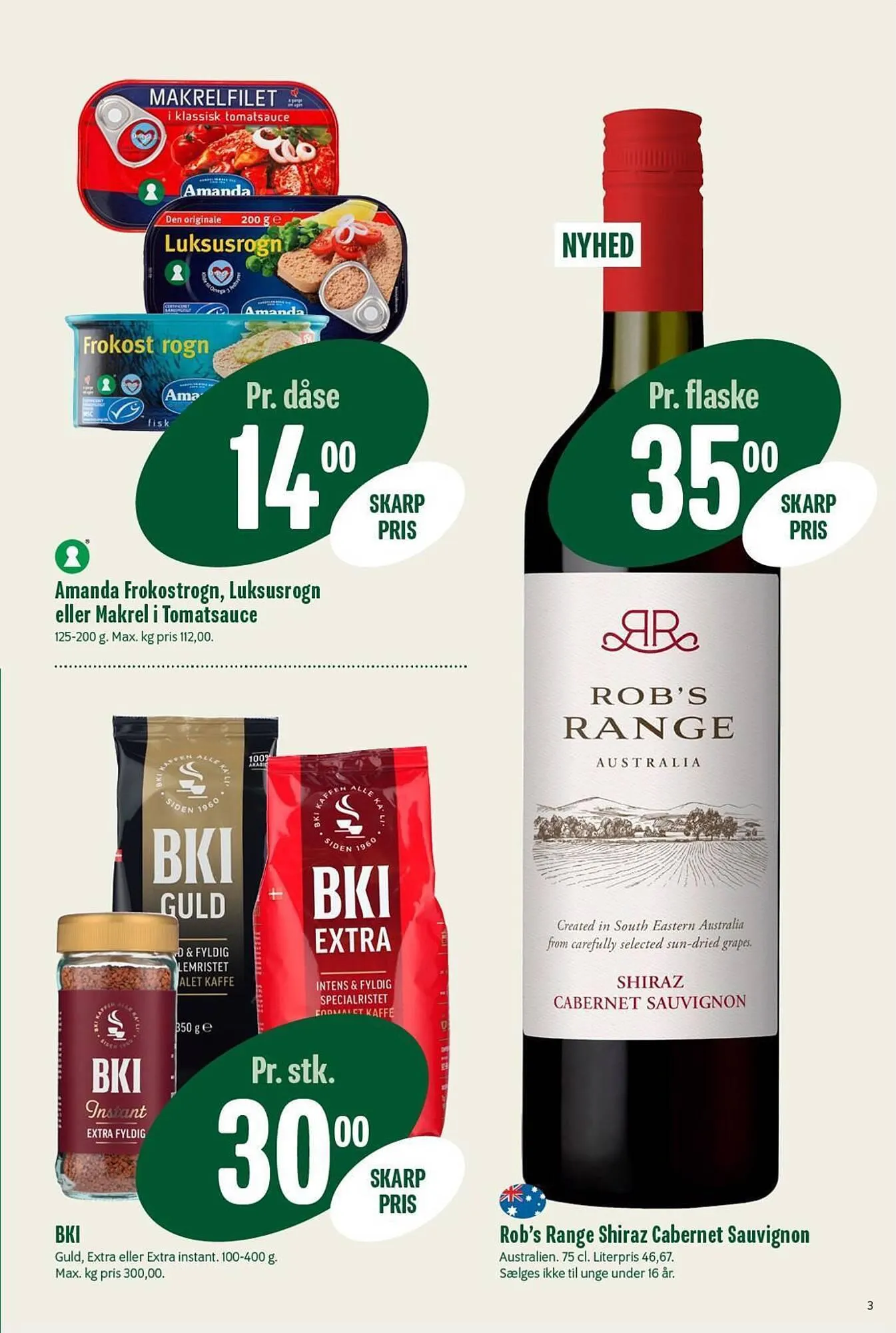 Min Købmand tilbudsavis Gyldig indtil 16. september - 22. september 2023 - tilbudsavis side 3