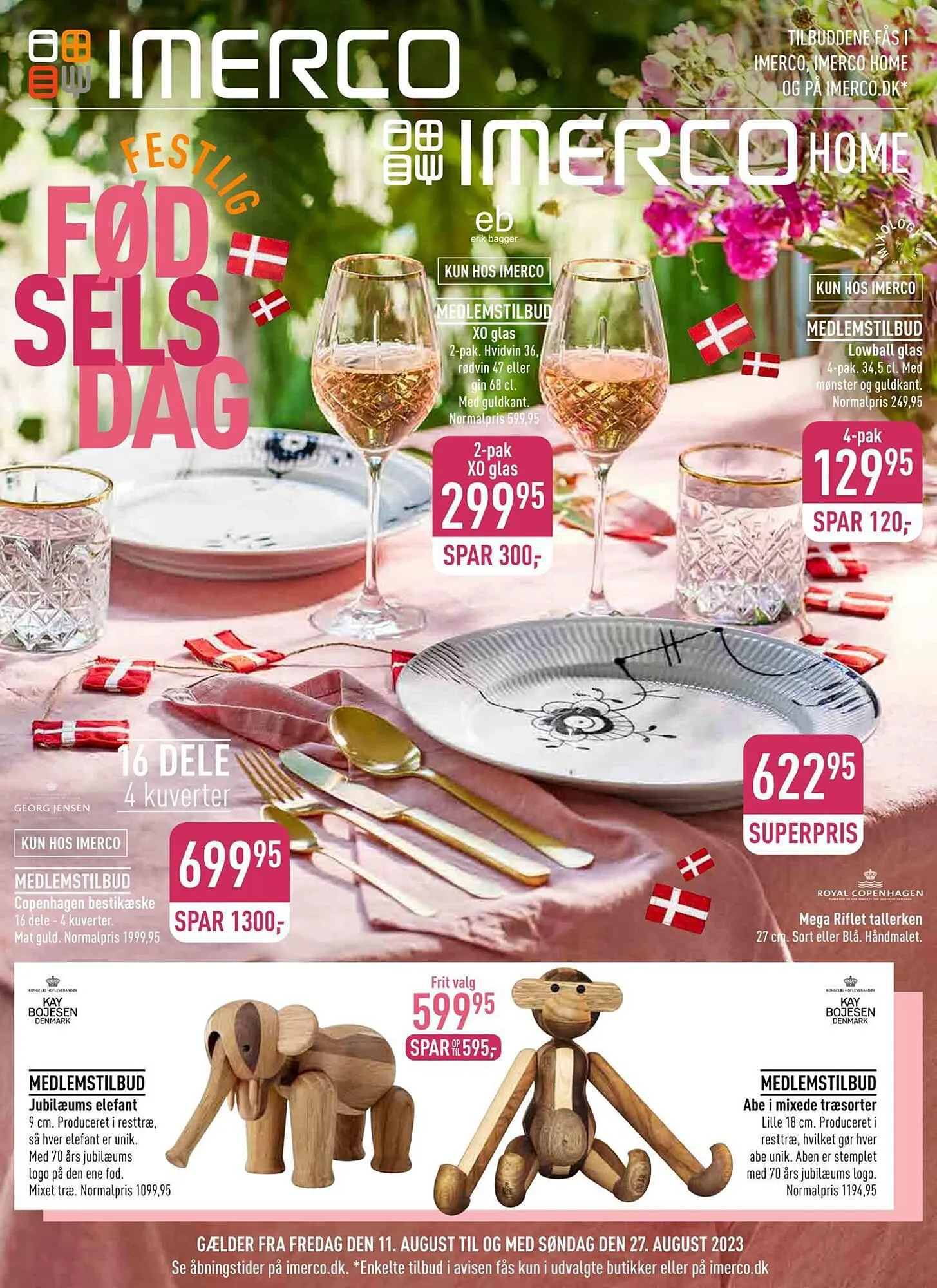 Imerco tilbudsavis Gyldig indtil 10. august - 27. august 2023 - tilbudsavis side 1