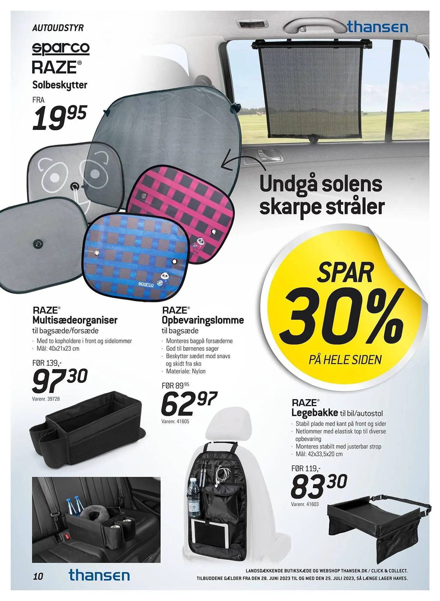 Thansen tilbudsavis Gyldig indtil 27. juni - 25. juli 2023 - tilbudsavis side 10