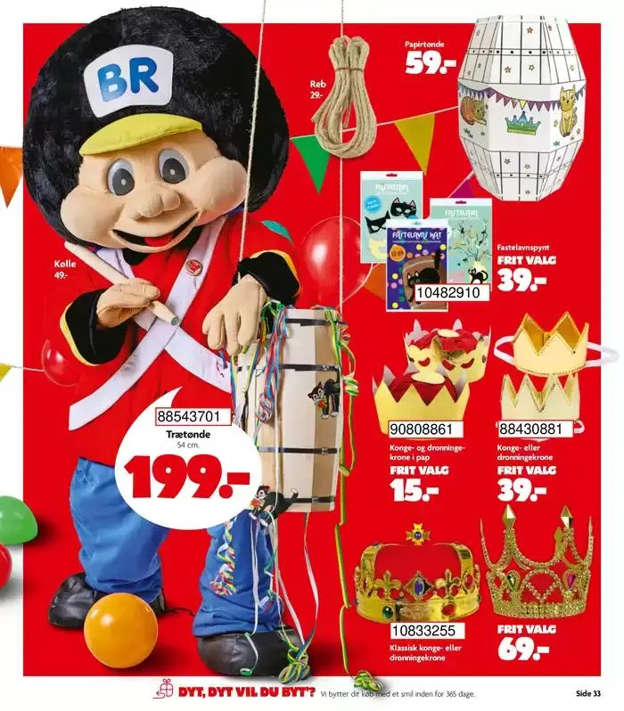 Fastelavn 2025 Gyldig indtil 27. januar - 2. marts 2025 - tilbudsavis side 33