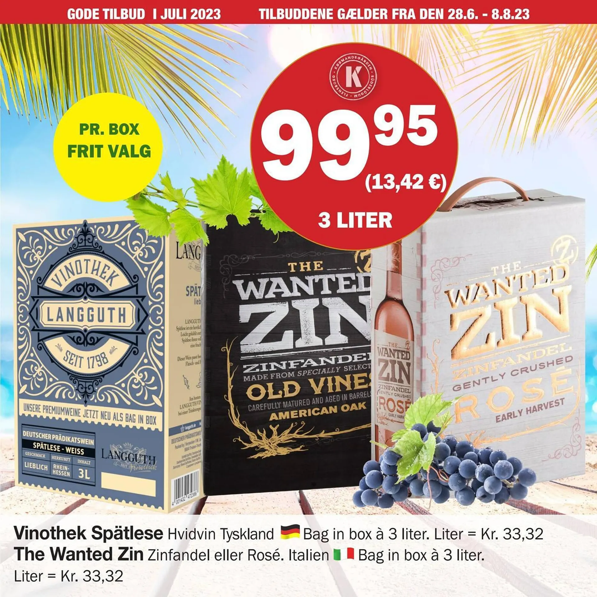 Købmandsgården tilbudsavis Gyldig indtil 27. juni - 8. august 2023 - tilbudsavis side 27