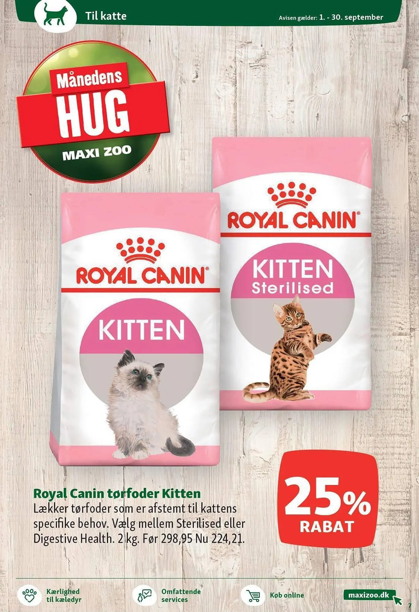 Maxi Zoo tilbudsavis Gyldig indtil 1. september - 30. september 2023 - tilbudsavis side 7