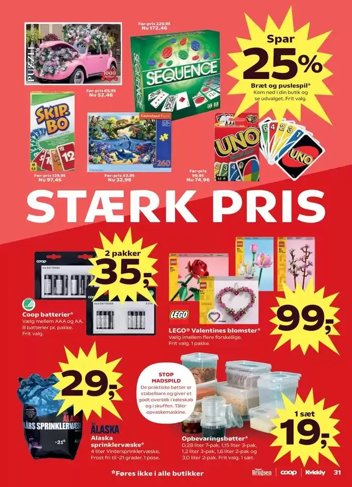 SuperBrugsen brochurer Gyldig indtil 30. januar - 6. februar 2025 - tilbudsavis side 31