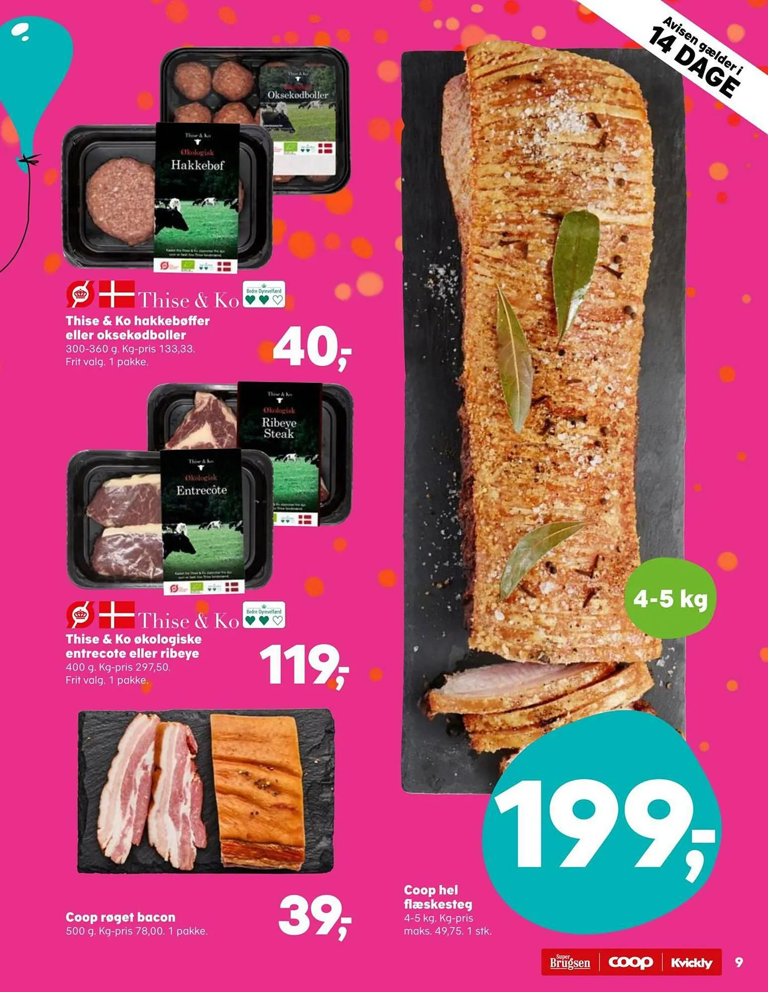 SuperBrugsen tilbudsavis Gyldig indtil 17. august - 31. august 2023 - tilbudsavis side 9