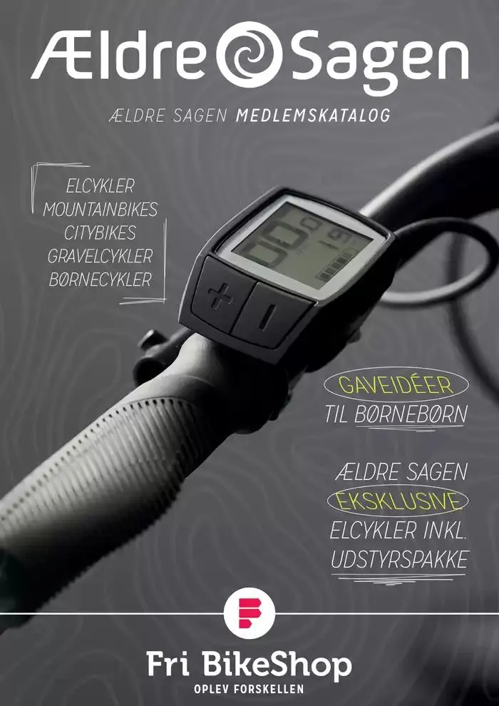 Fri BikeShop Tilbudsavis Gyldig indtil 24. januar - 7. februar 2025 - tilbudsavis side 1