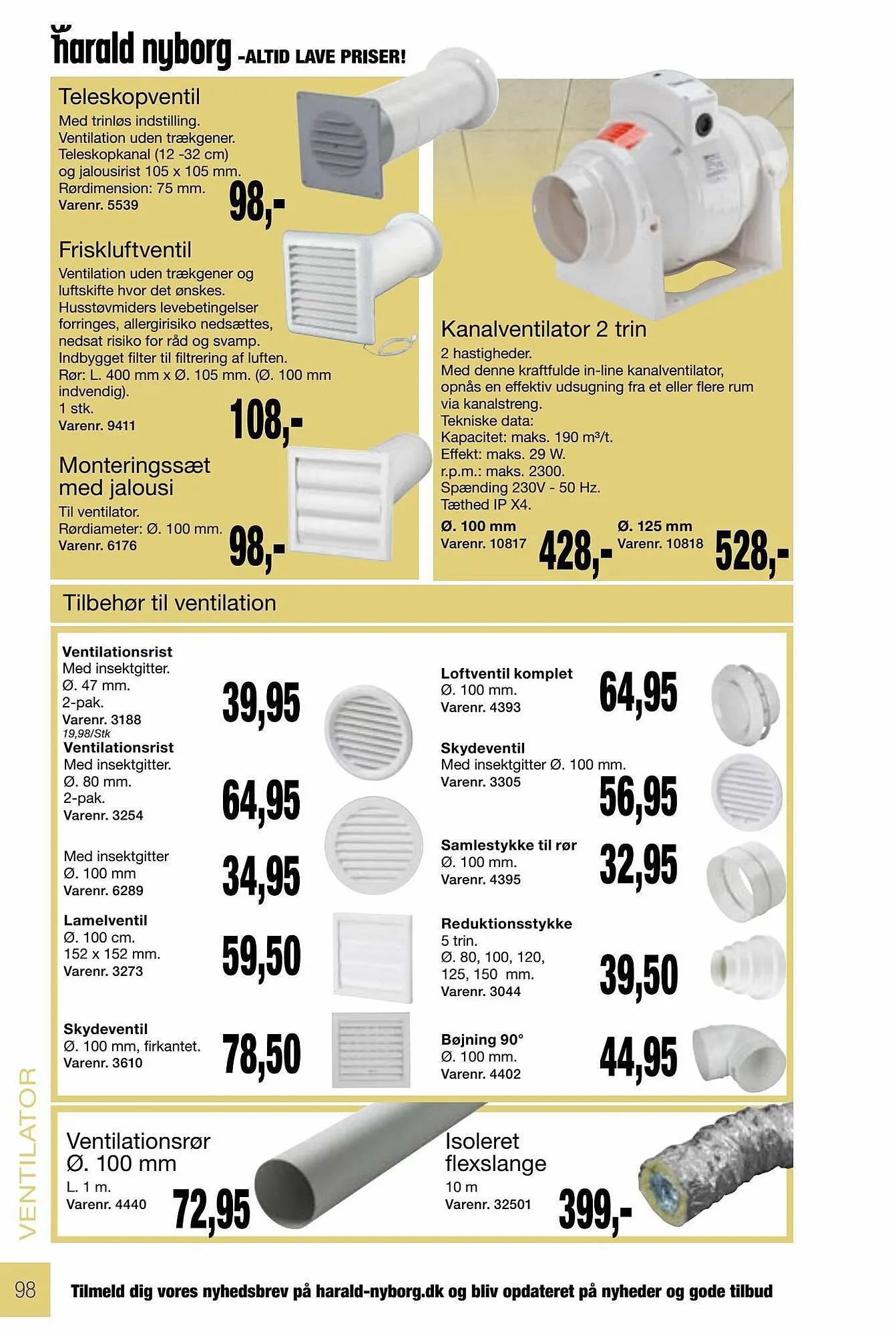 Harald Nyborg tilbudsavis Gyldig indtil 4. januar - 31. december 2023 - tilbudsavis side 98