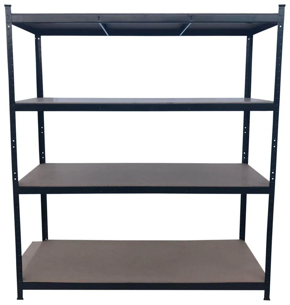 Rockfort Stålreol med 4 hylder 180 x 160 x 60 cm