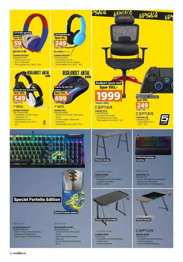 Angebote Power Gyldig indtil 23. januar - 6. februar 2025 - tilbudsavis side 46