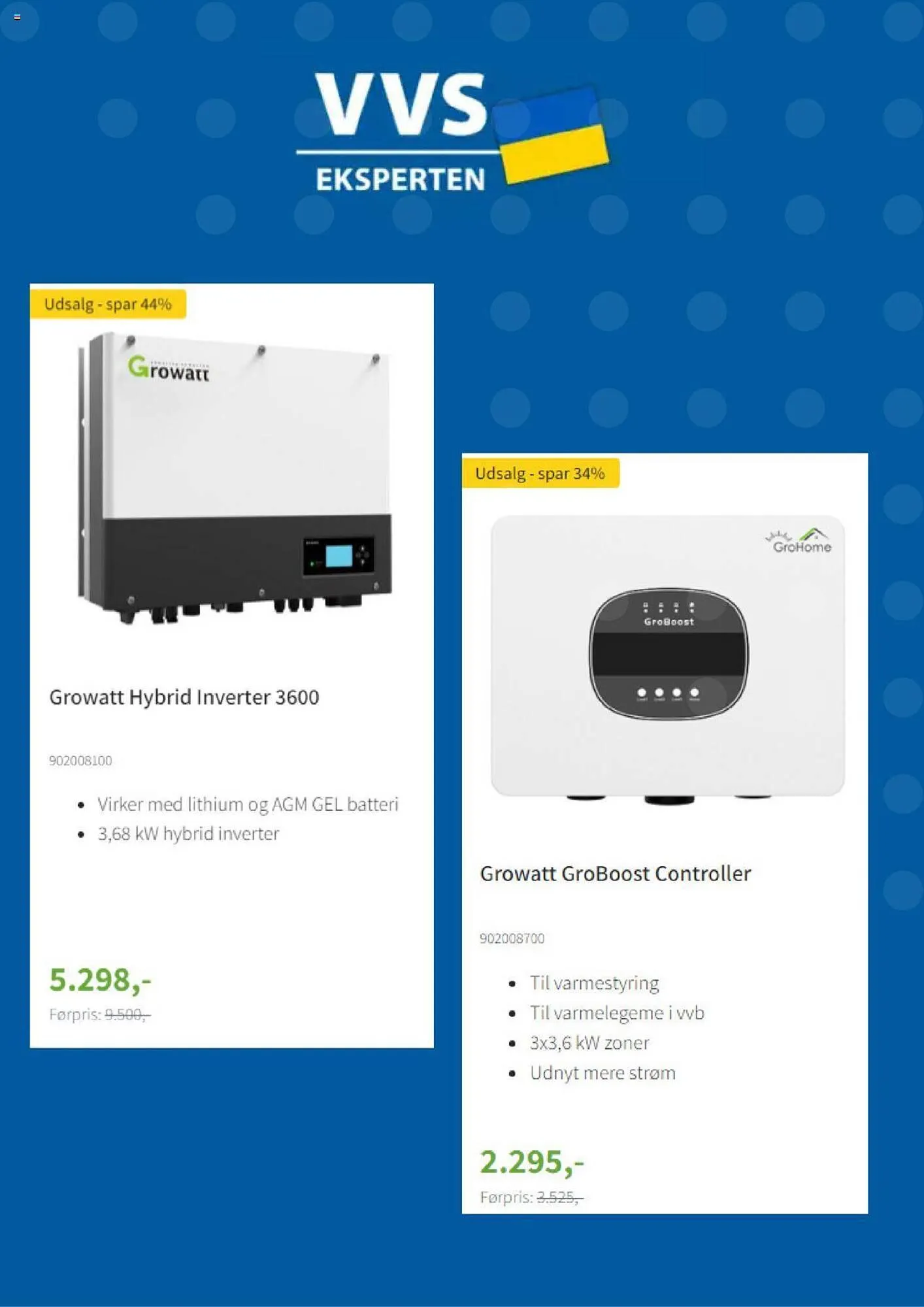 VVS Eksperten tilbudsavis Gyldig indtil 29. november - 21. december 2023 - tilbudsavis side 2