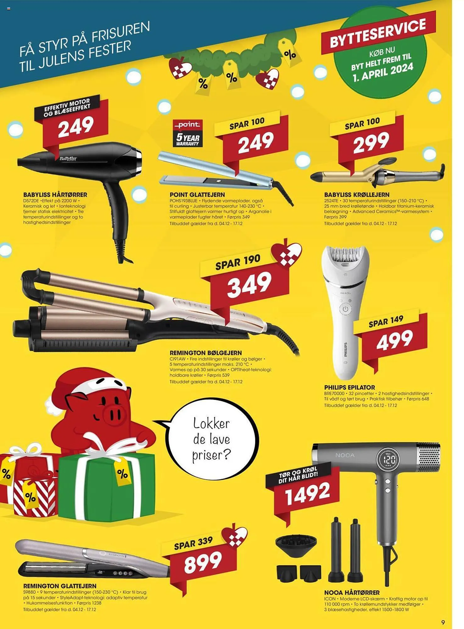 Punkt1 tilbudsavis Gyldig indtil 4. december - 17. december 2023 - tilbudsavis side 9