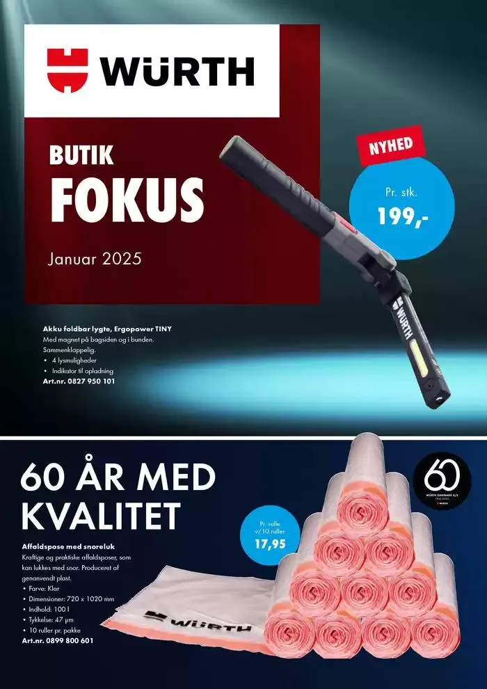 Butik Fokus  Gyldig indtil 7. januar - 31. januar 2025 - tilbudsavis side 1