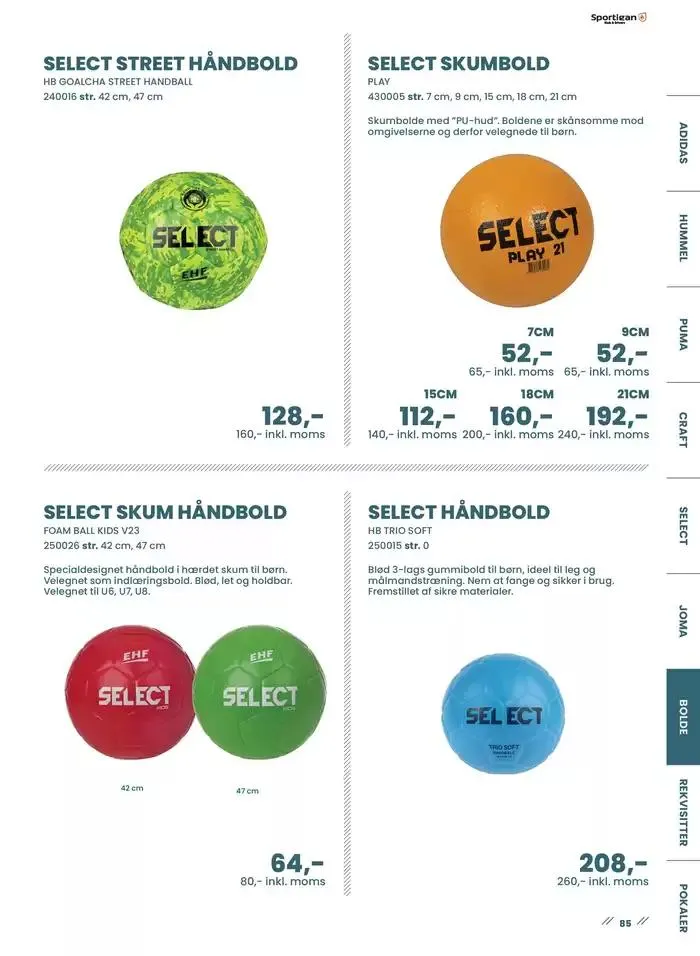 Klubkatalog 2025 Gyldig indtil 5. februar - 31. december 2025 - tilbudsavis side 85