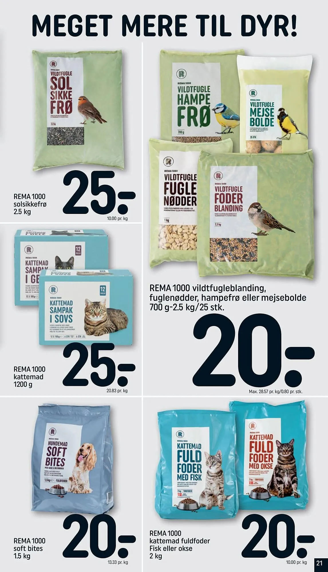 Rema 1000 tilbudsavis Gyldig indtil 1. januar - 11. januar 2025 - tilbudsavis side 21