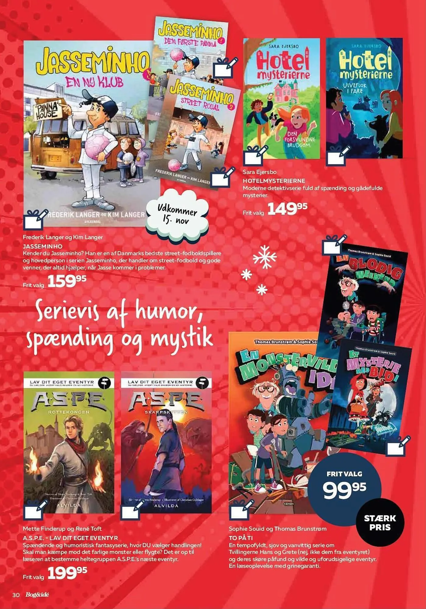 Bog & idé tilbudsavis Gyldig indtil 3. november - 24. december 2023 - tilbudsavis side 30