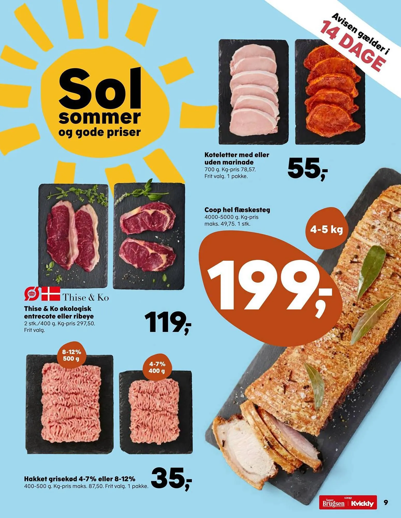 SuperBrugsen tilbudsavis Gyldig indtil 6. juli - 20. juli 2023 - tilbudsavis side 9