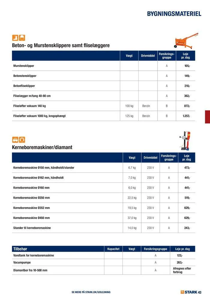 Udlejning i STARK Gyldig indtil 7. august - 21. august 2024 - tilbudsavis side 43