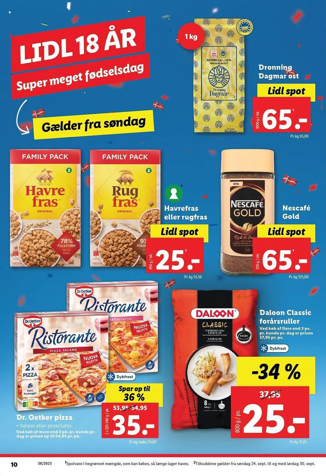 Lidl tilbudsavis Gyldig indtil 24. september - 30. september 2023 - tilbudsavis side 10