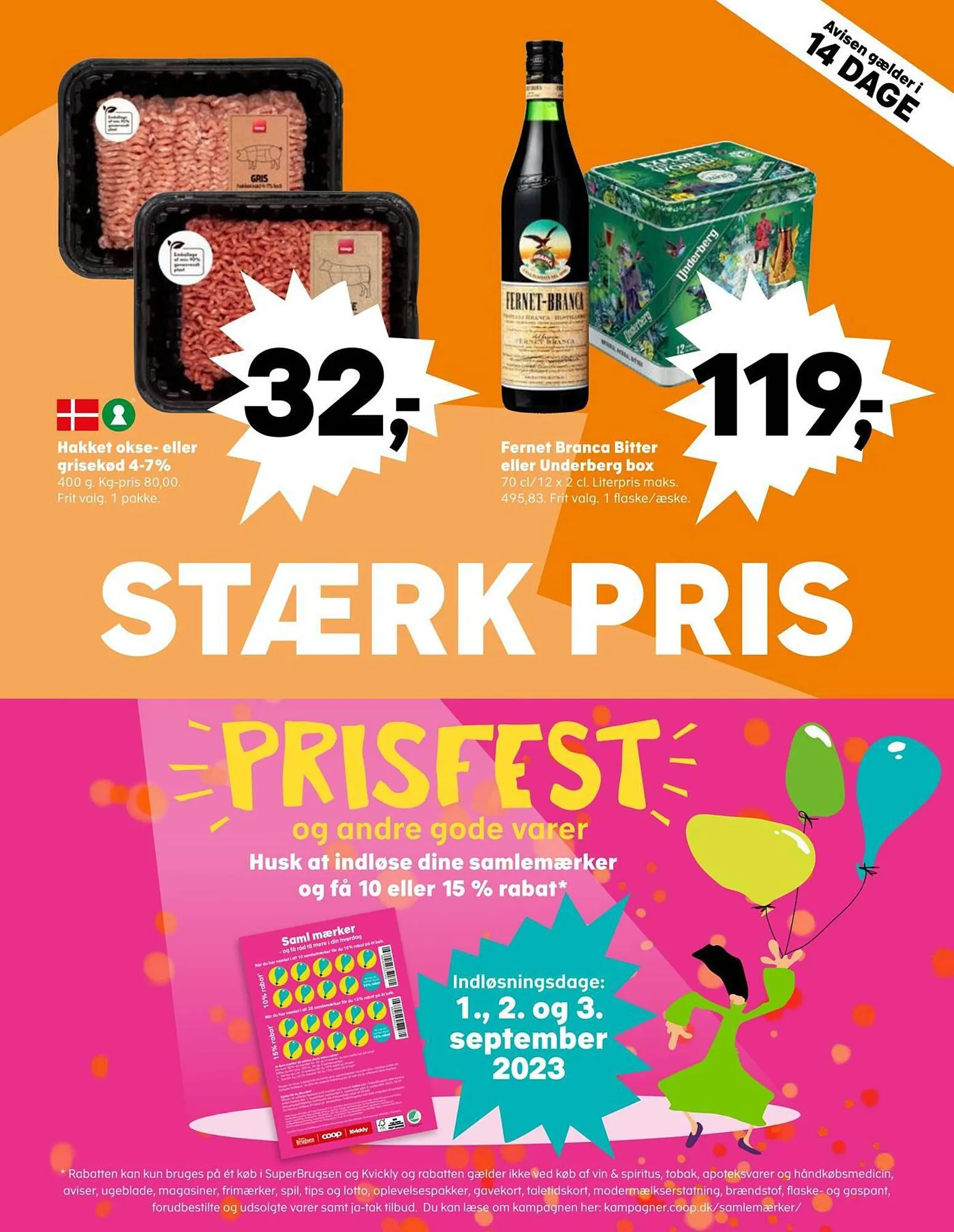 SuperBrugsen tilbudsavis Gyldig indtil 31. august - 14. september 2023 - tilbudsavis side 3