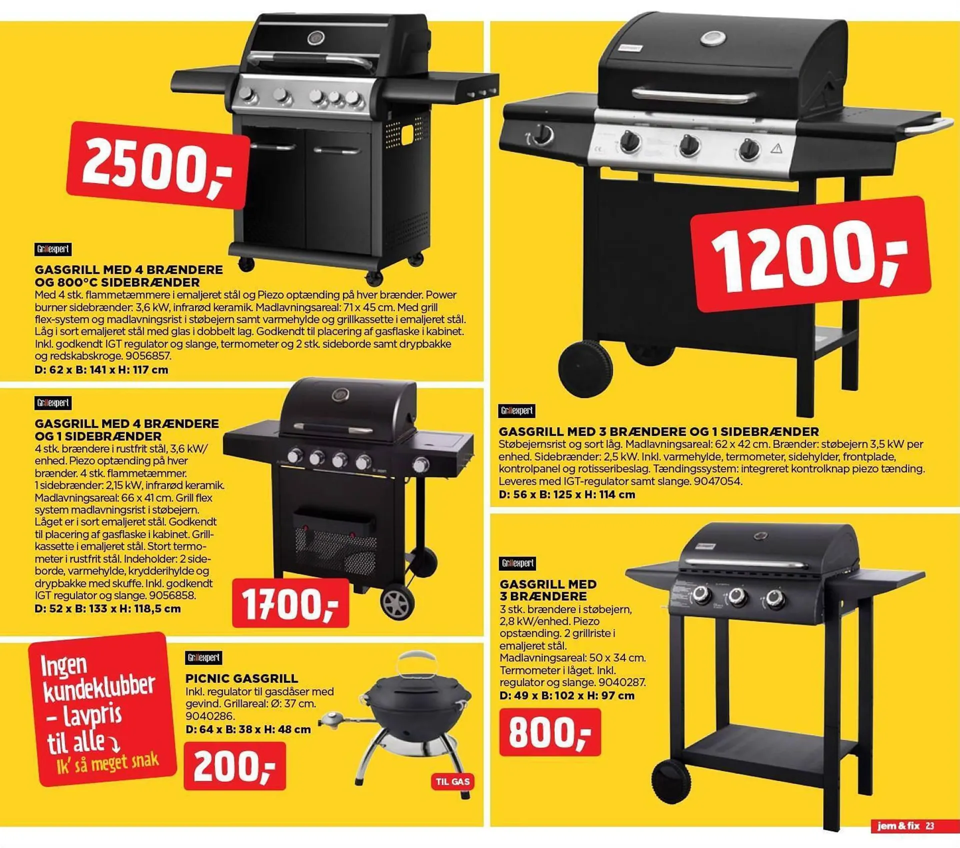 jem & fix tilbudsavis Gyldig indtil 13. august - 19. august 2023 - tilbudsavis side 23