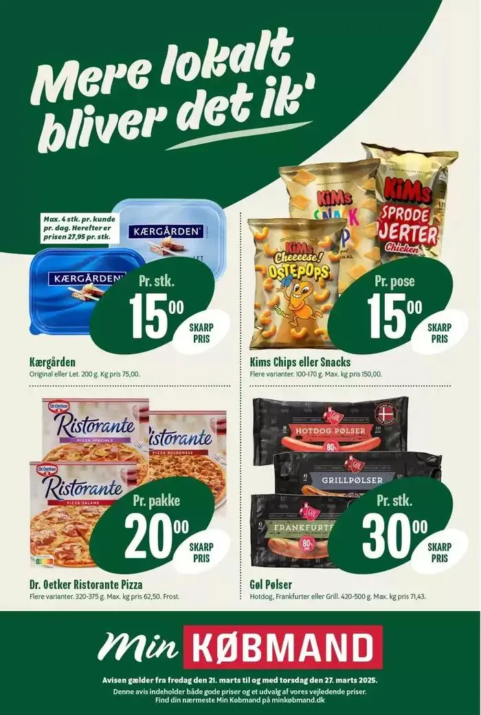 Min Købmand Tilbudsavis - 1