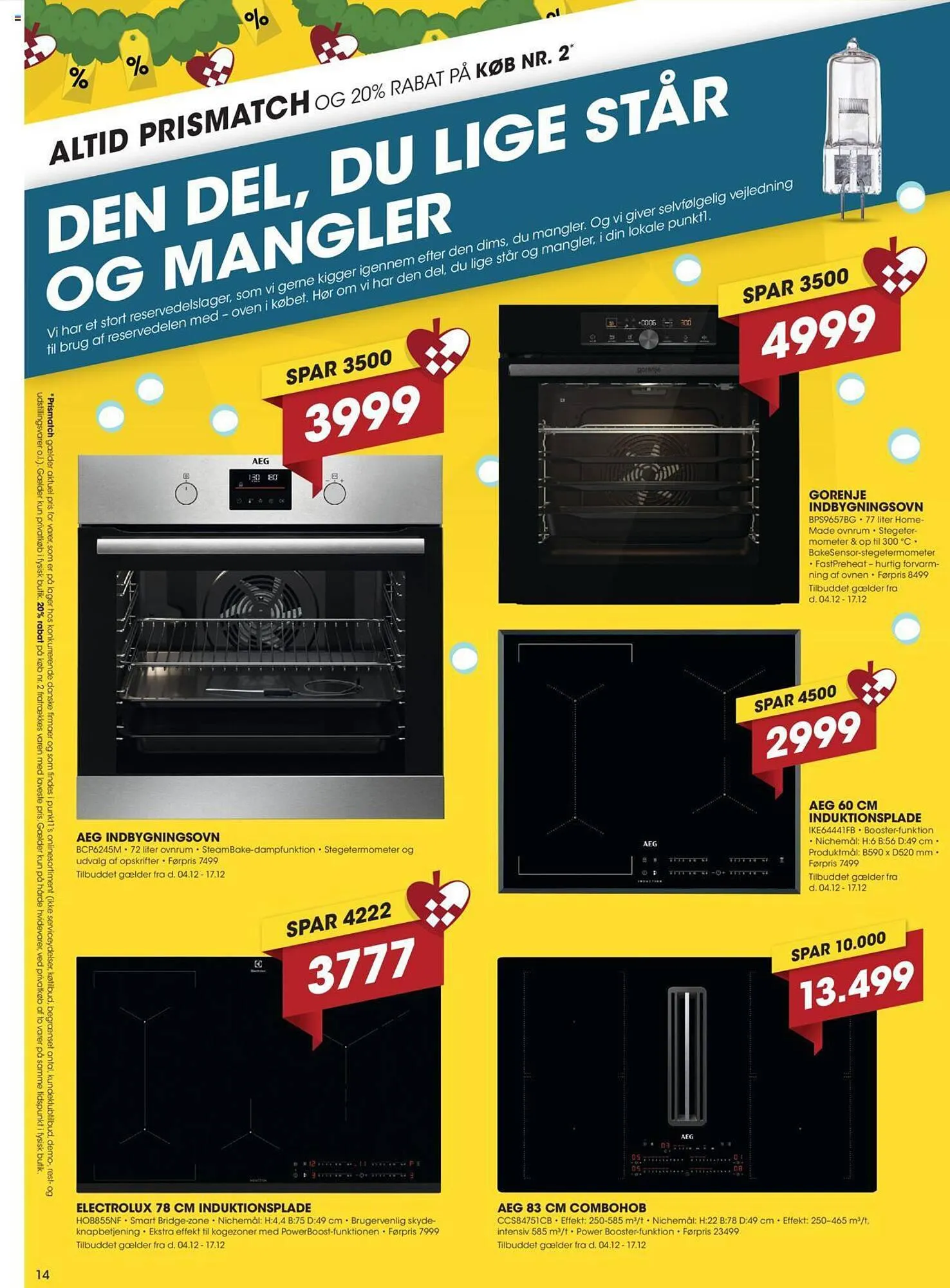 Punkt1 tilbudsavis Gyldig indtil 4. december - 17. december 2023 - tilbudsavis side 14