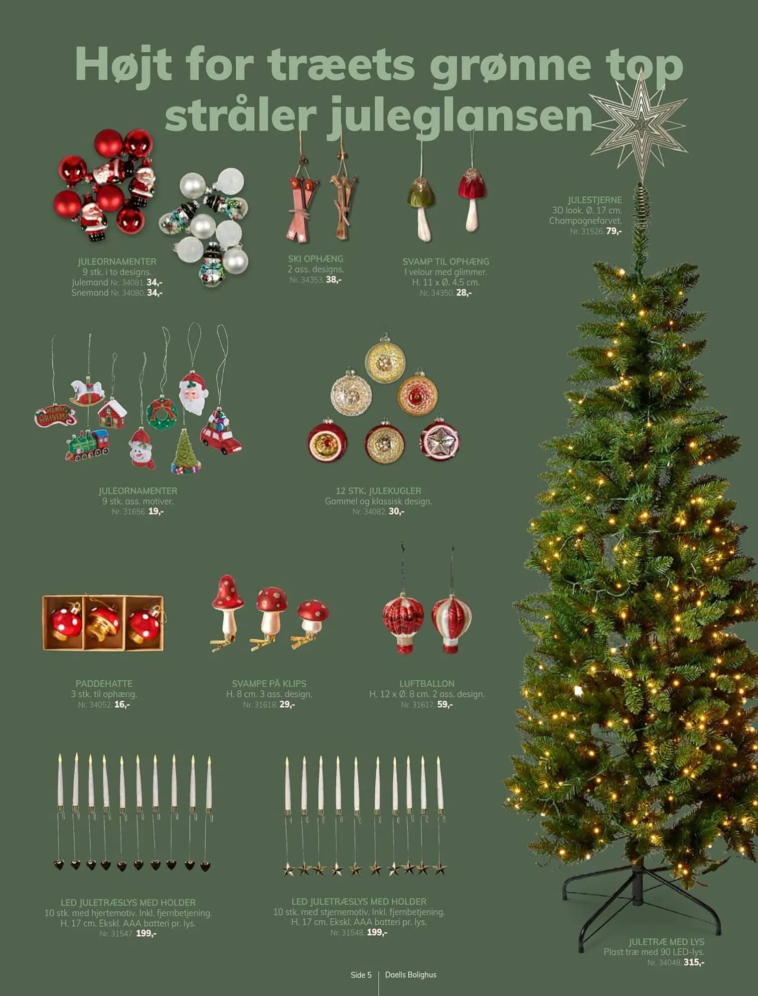 Daells Bolighus tilbudsavis Gyldig indtil 29. oktober - 22. december 2024 - tilbudsavis side 5