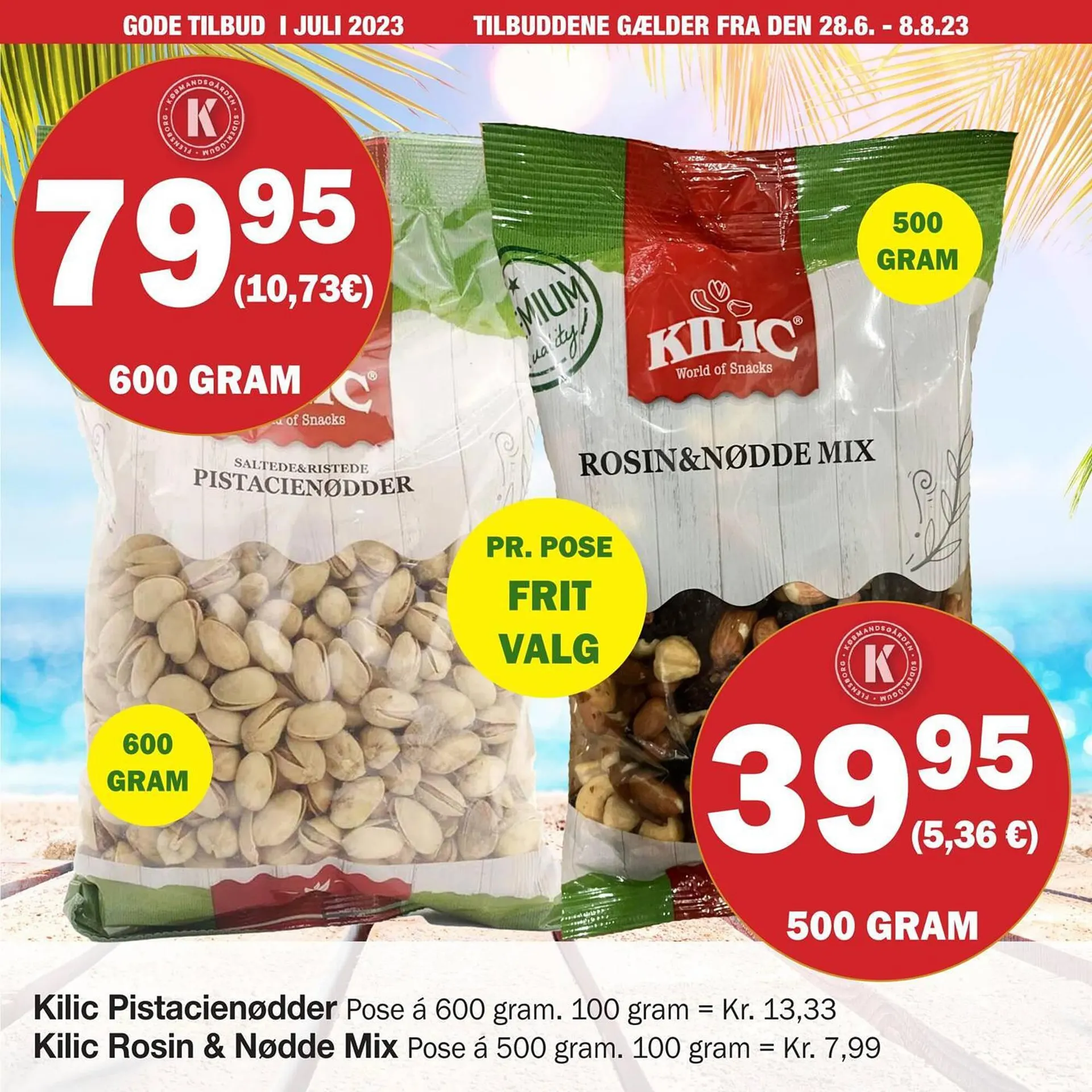 Købmandsgården tilbudsavis Gyldig indtil 27. juni - 8. august 2023 - tilbudsavis side 73