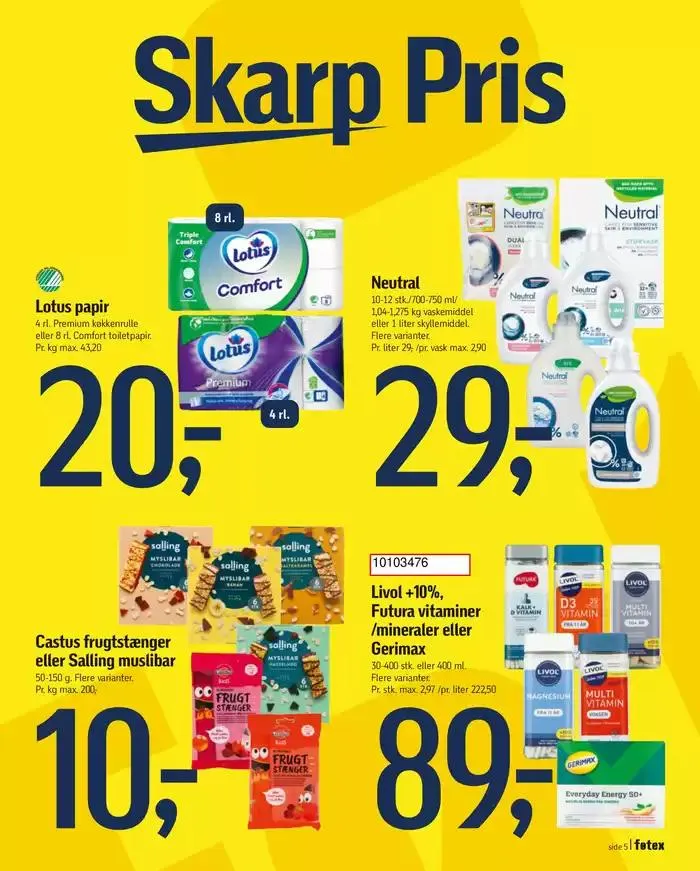 Føtex Tilbudsavis Gyldig indtil 4. januar - 11. januar 2025 - tilbudsavis side 5