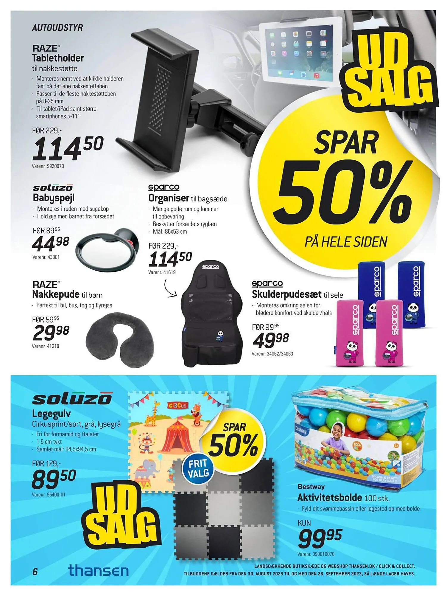 Thansen tilbudsavis Gyldig indtil 29. august - 26. september 2023 - tilbudsavis side 6