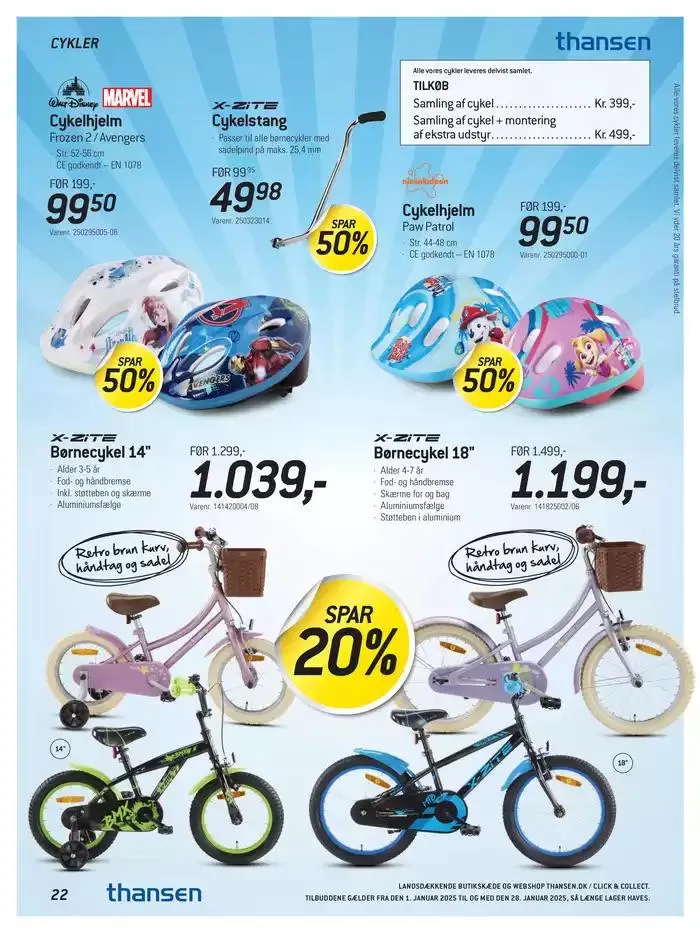 Aktuell kundeavis Thansen Gyldig indtil 1. januar - 28. januar 2025 - tilbudsavis side 22