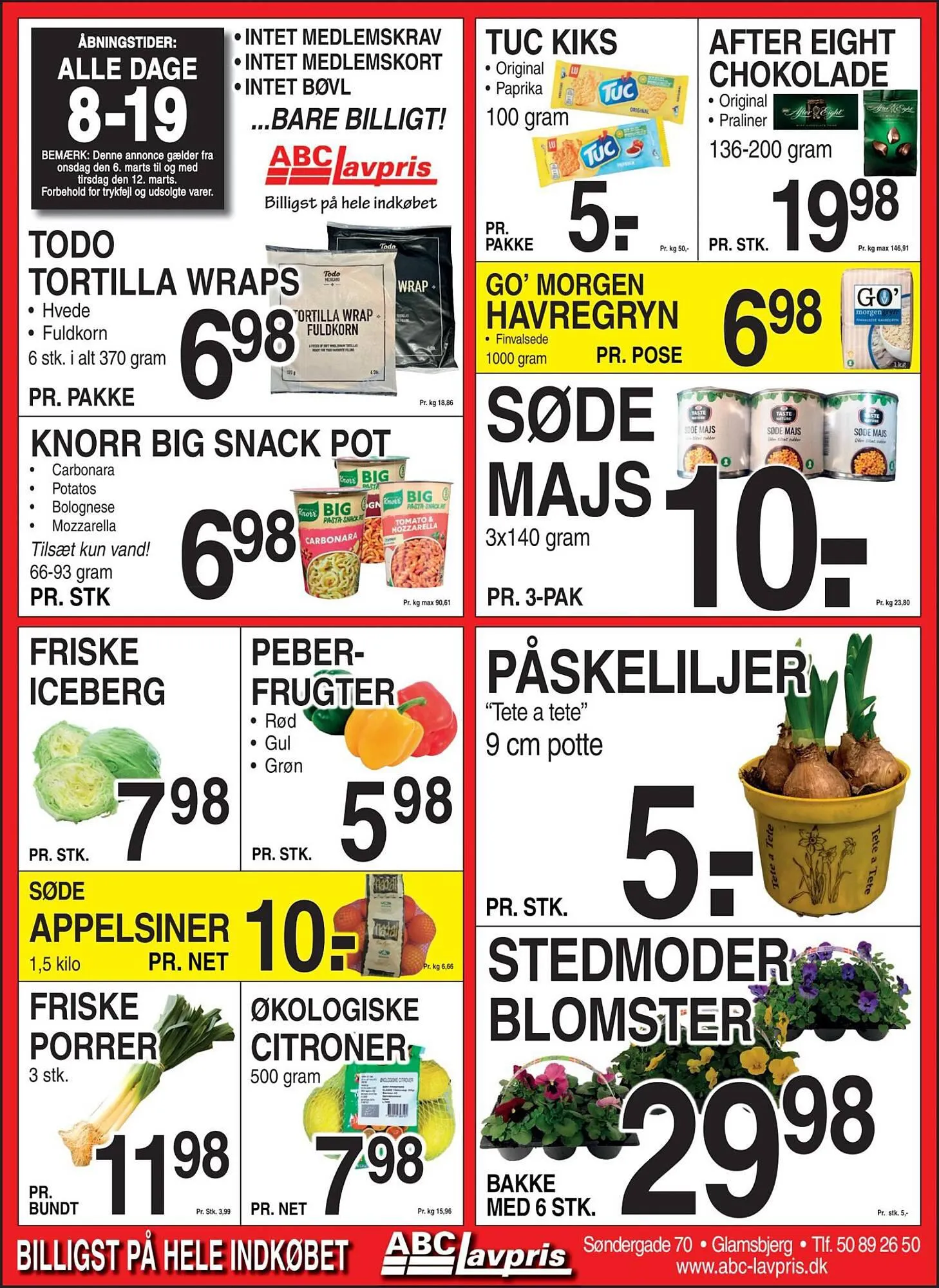 ABC Lavpris tilbudsavis Gyldig indtil 5. marts - 12. marts 2024 - tilbudsavis side 1