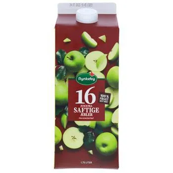 Rynkeby Æble 16 saftige 1,75 l.
