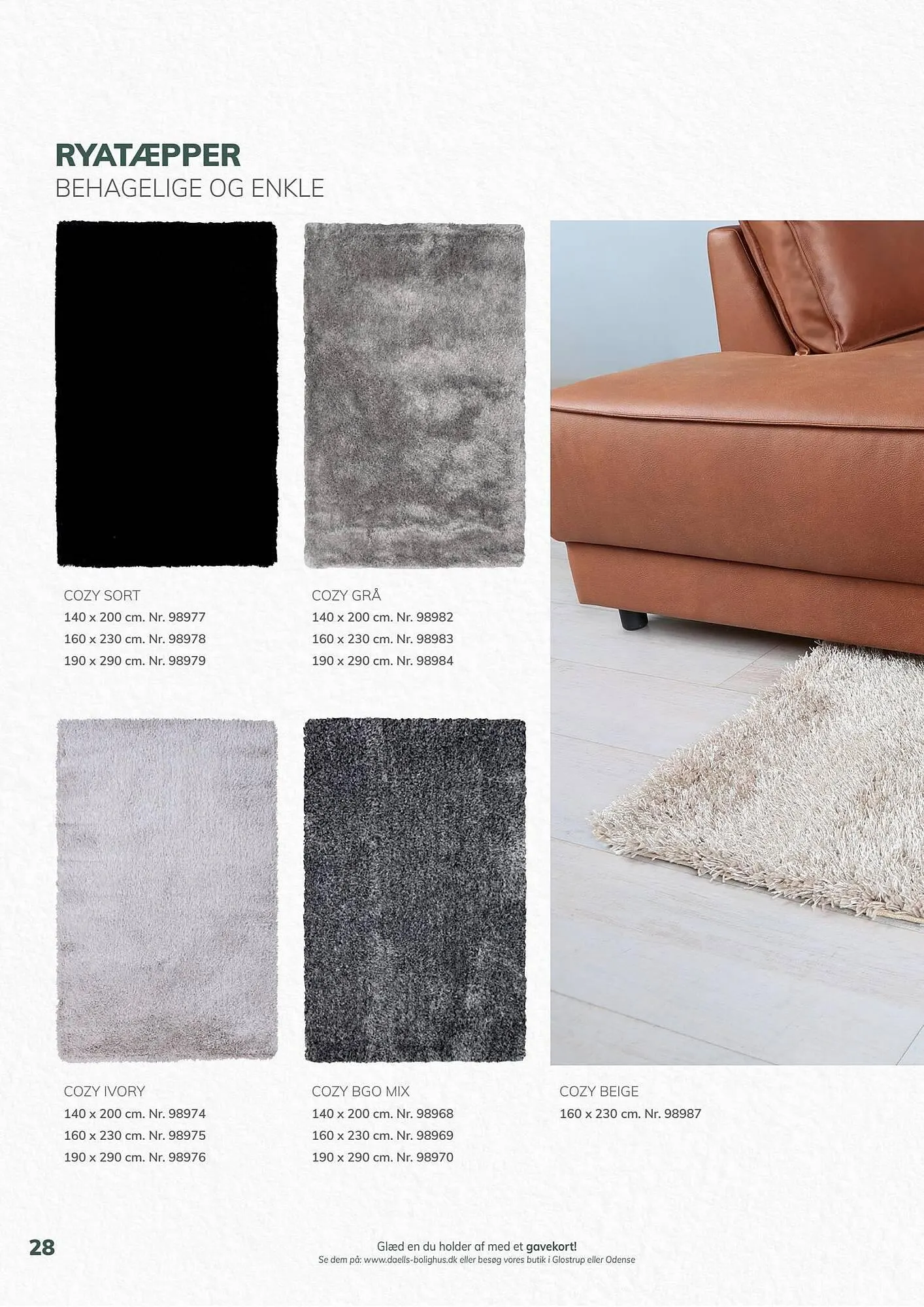 Daells Bolighus tilbudsavis Gyldig indtil 31. august - 6. september 2023 - tilbudsavis side 28