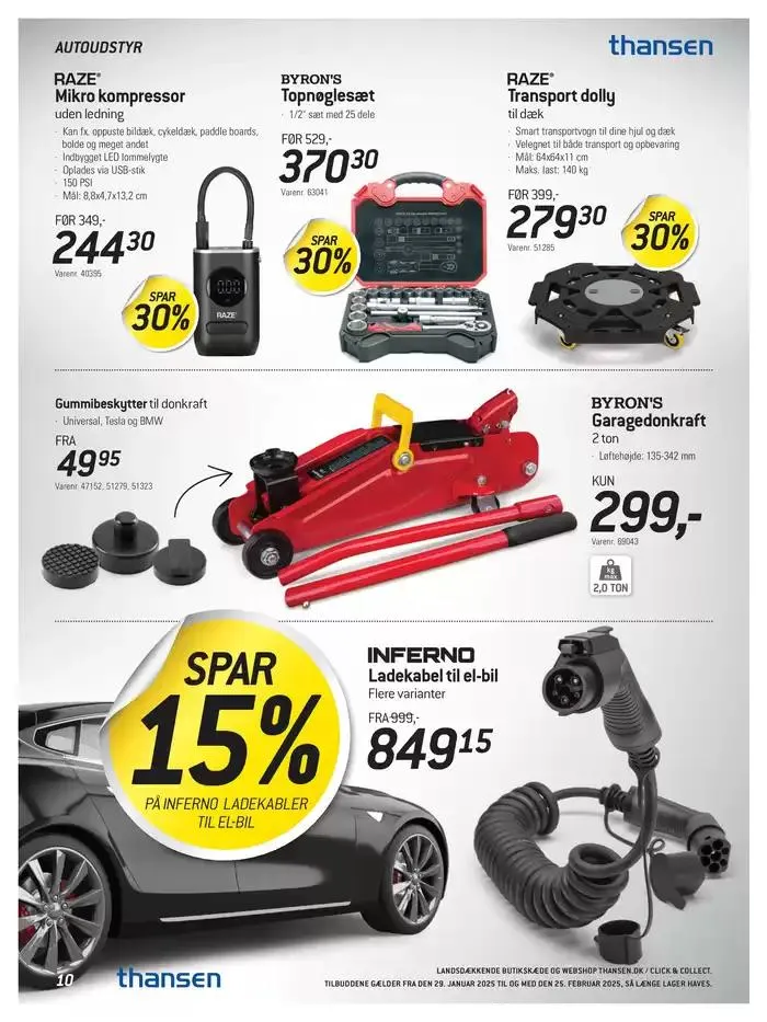 Aktuell kundeavis Thansen Gyldig indtil 29. januar - 25. februar 2025 - tilbudsavis side 10
