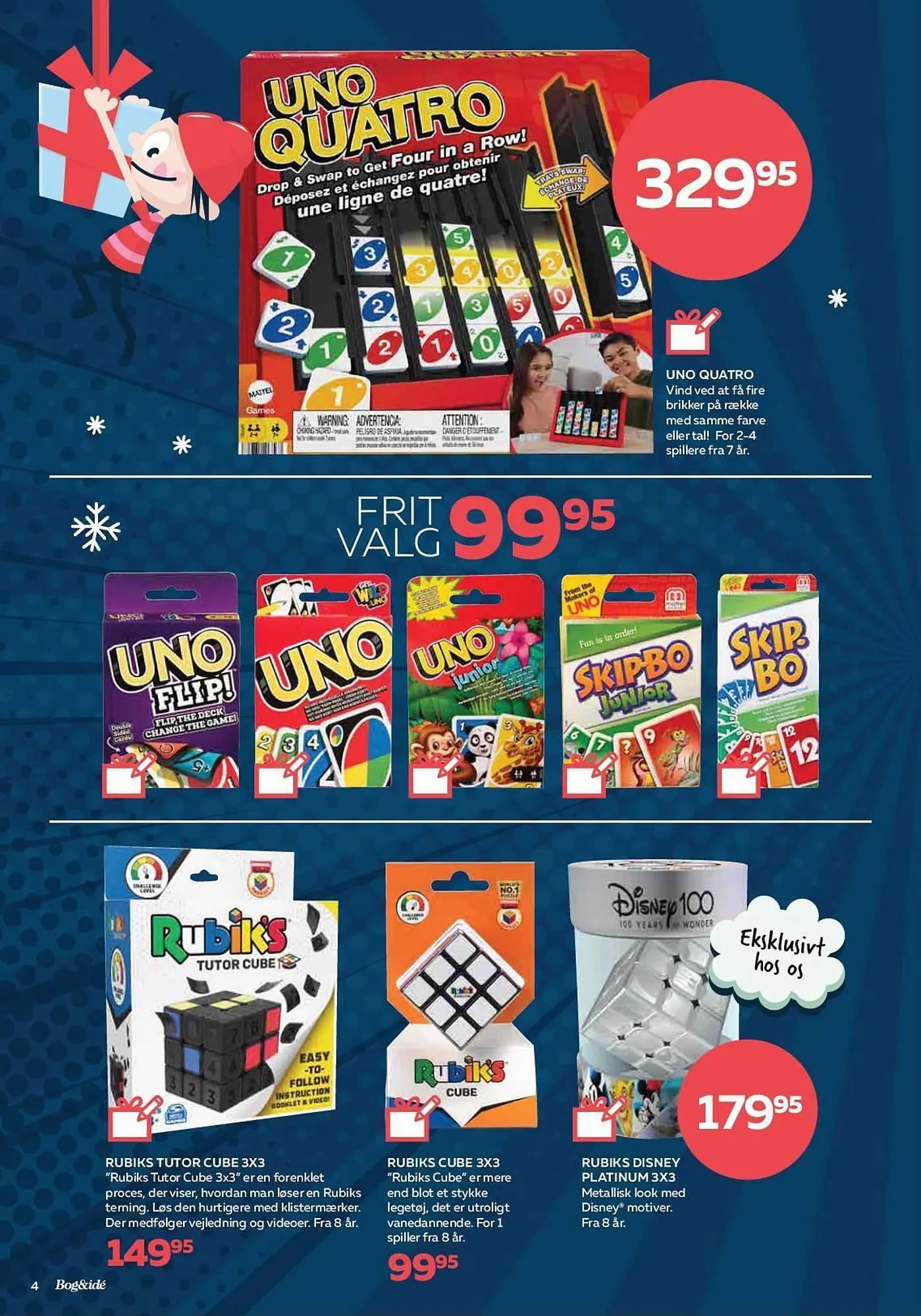 Bog & idé tilbudsavis Gyldig indtil 3. november - 24. december 2023 - tilbudsavis side 4