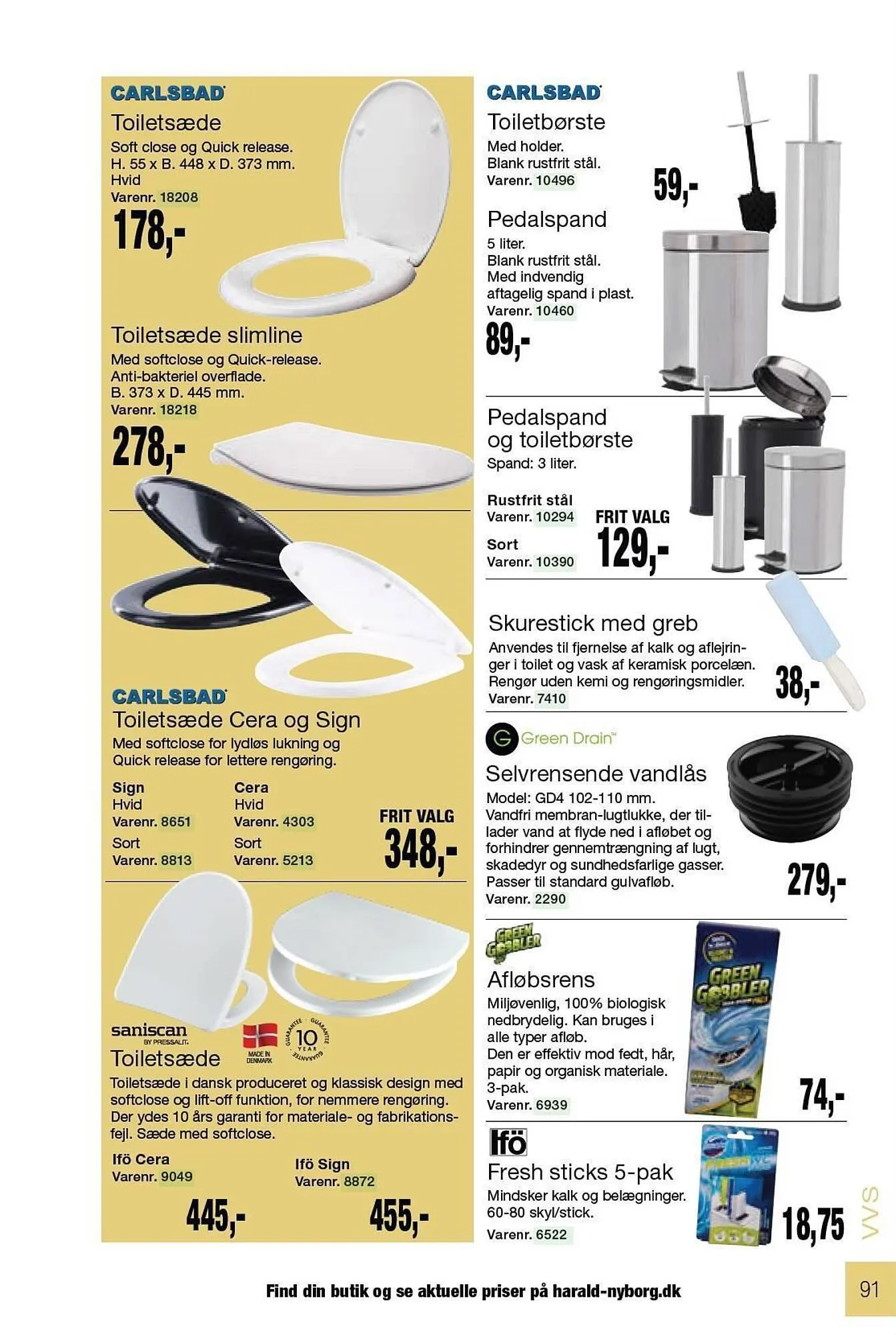 Harald Nyborg tilbudsavis Gyldig indtil 16. februar - 31. december 2023 - tilbudsavis side 91