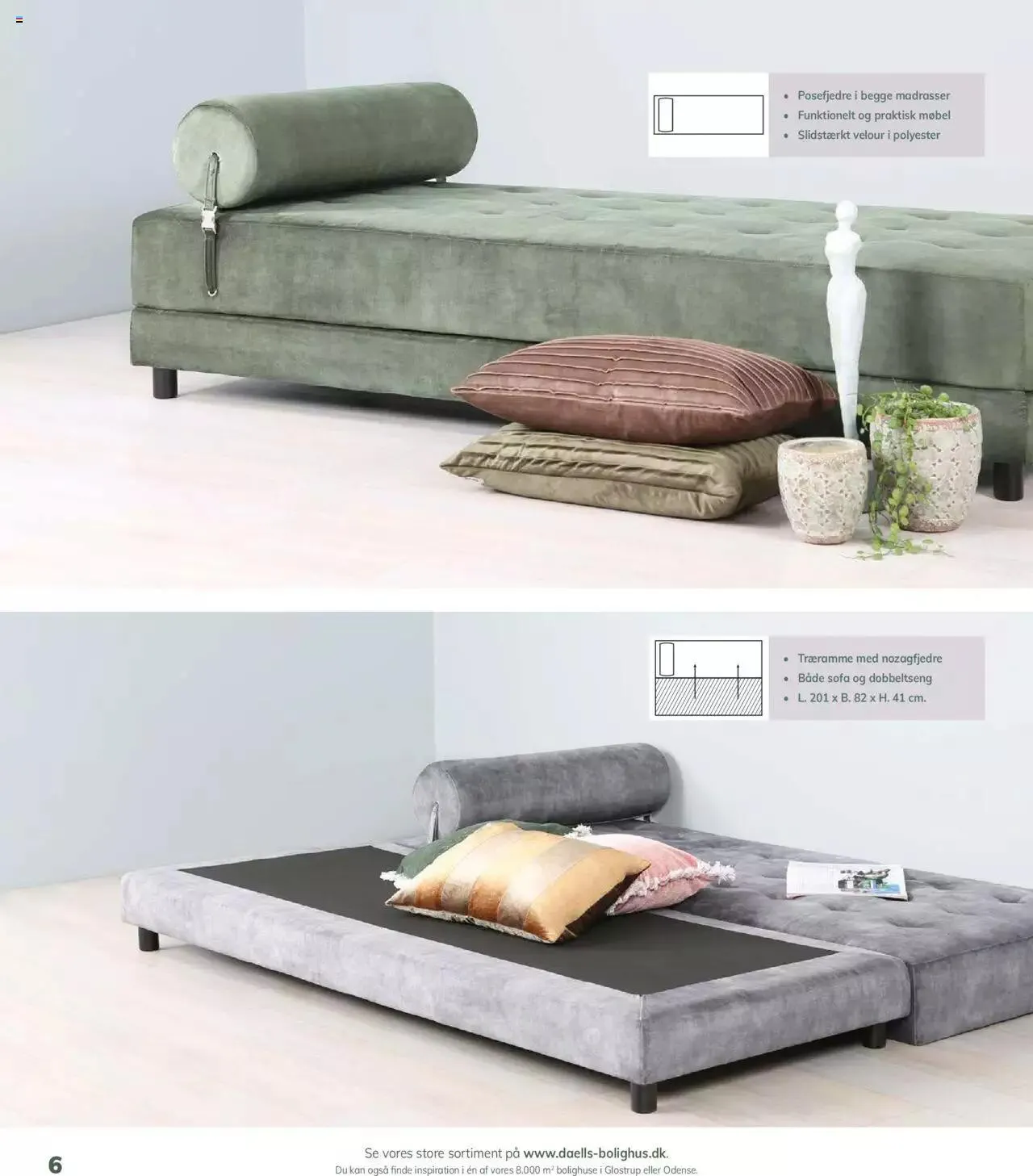 Daells Bolighus - Sovesofakatalog Gyldig indtil 25. april - 31. december 2023 - tilbudsavis side 6