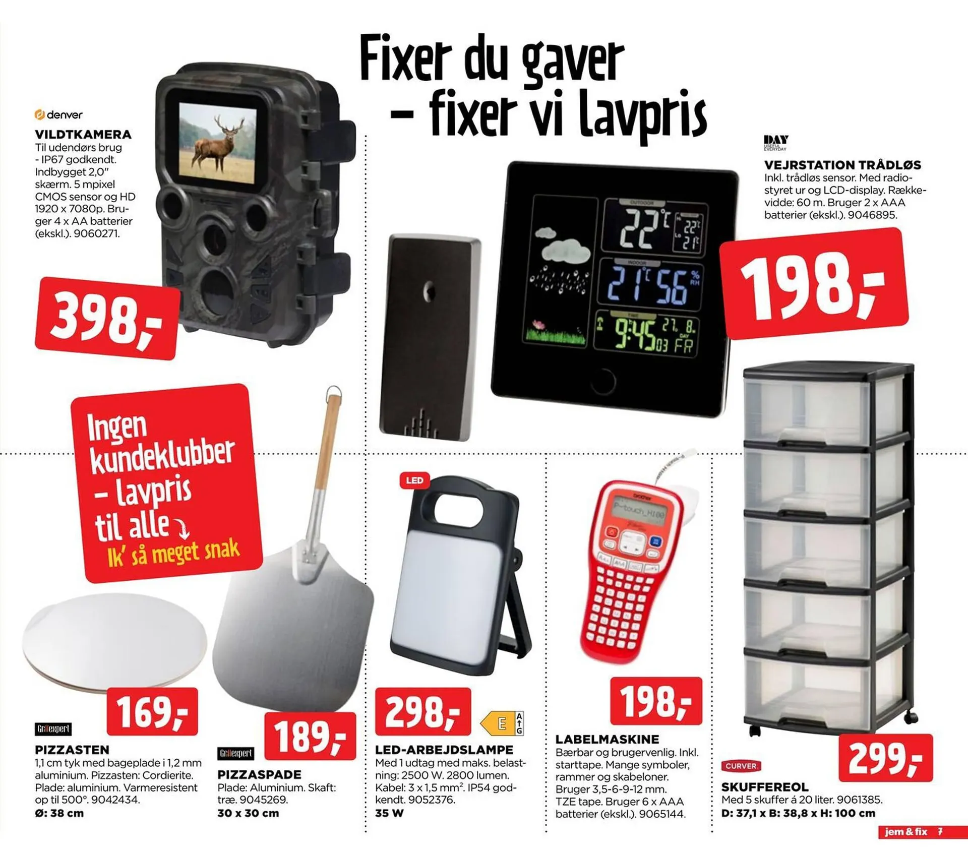 jem & fix tilbudsavis Gyldig indtil 2. december - 9. december 2023 - tilbudsavis side 7