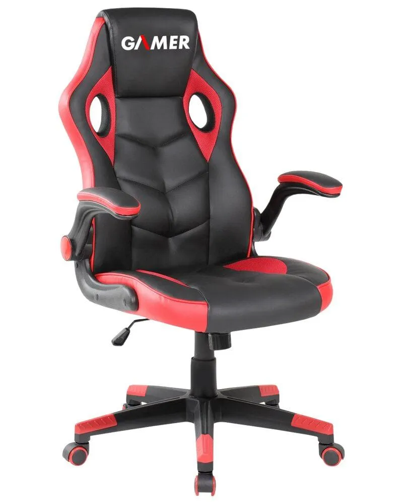 Gamerstol Vegas - sort/rød