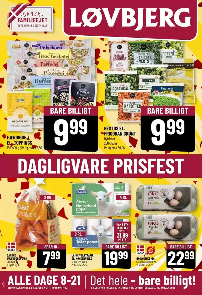 Løvbjerg Tilbudsavis Gyldig indtil 10. januar - 16. januar 2025 - tilbudsavis side 1