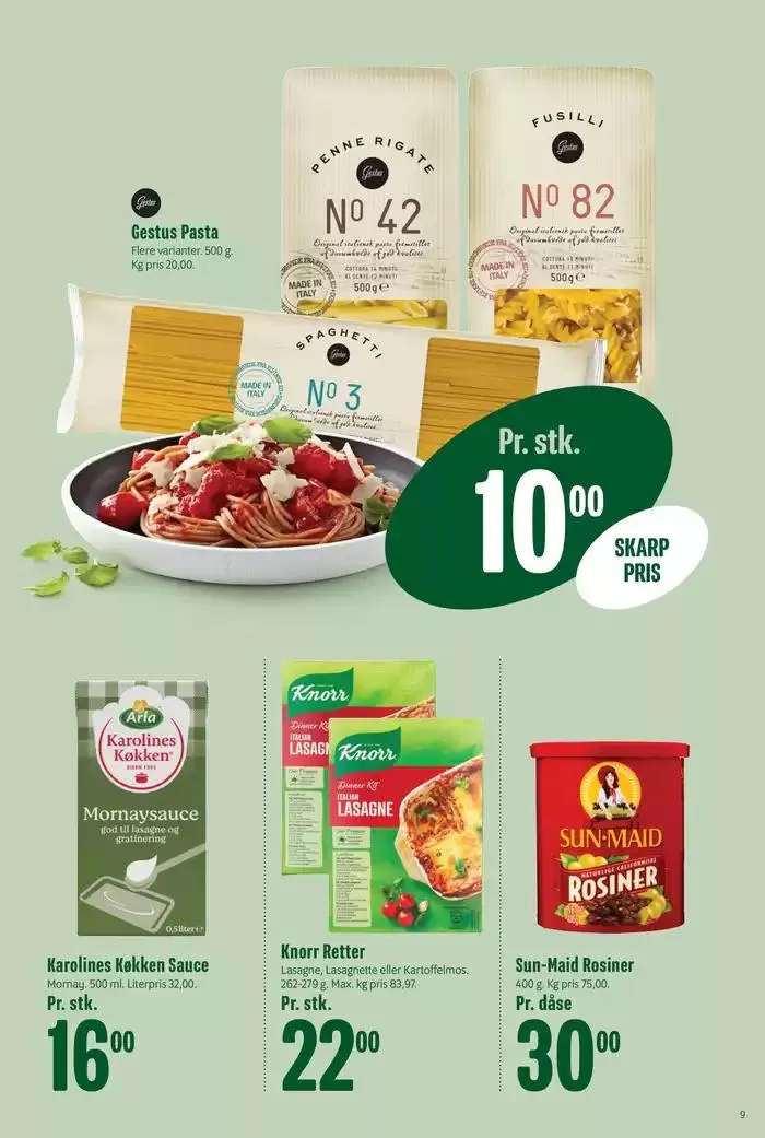 Aktuelle kup og tilbud Gyldig indtil 20. februar - 6. marts 2025 - tilbudsavis side 9