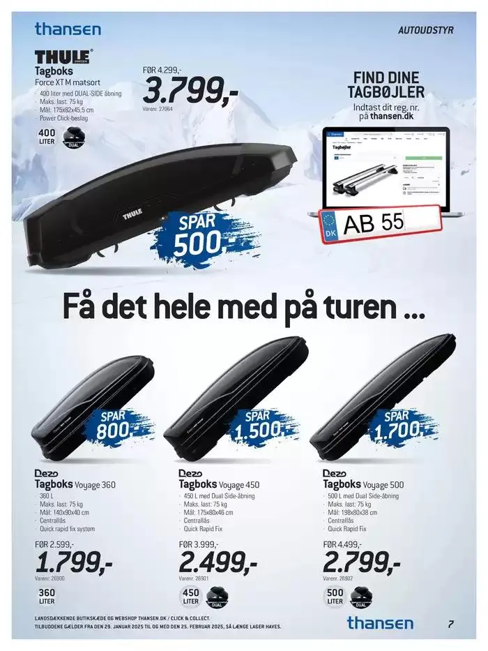 Aktuell kundeavis Thansen Gyldig indtil 29. januar - 25. februar 2025 - tilbudsavis side 7