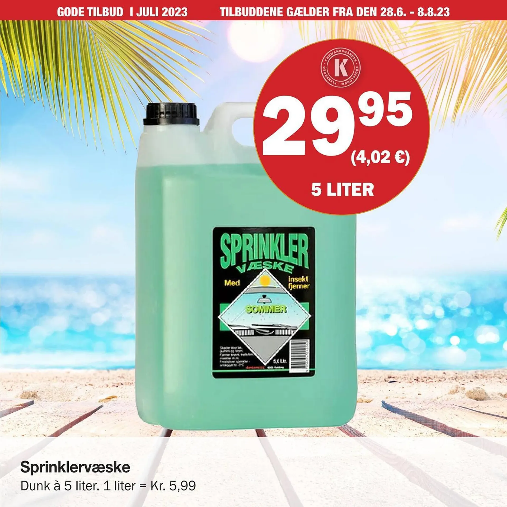 Købmandsgården tilbudsavis Gyldig indtil 27. juni - 8. august 2023 - tilbudsavis side 81