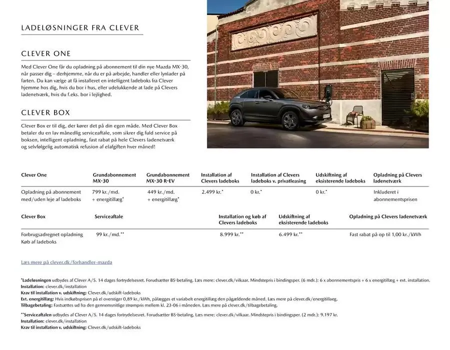 Mazda MX-30 ! Gyldig indtil 21. januar - 31. december 2025 - tilbudsavis side 7