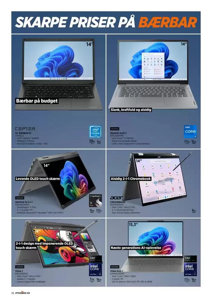 Angebote Power Gyldig indtil 23. januar - 6. februar 2025 - tilbudsavis side 38