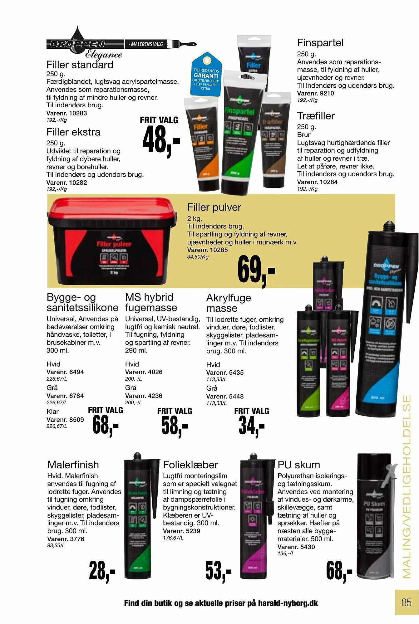 Harald Nyborg tilbudsavis Gyldig indtil 4. januar - 31. december 2023 - tilbudsavis side 85