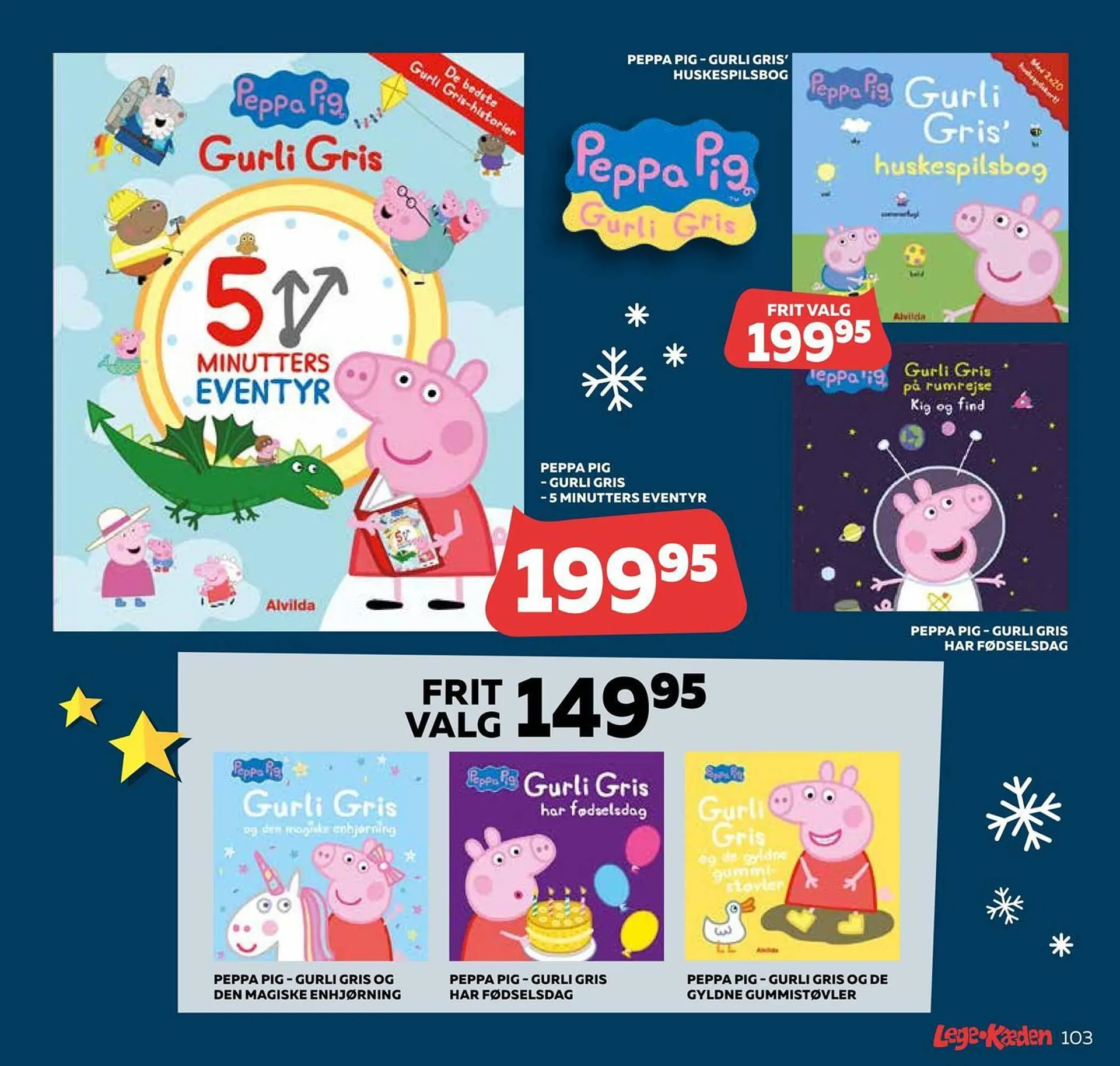 Legekæden tilbudsavis Gyldig indtil 22. oktober - 23. december 2023 - tilbudsavis side 103