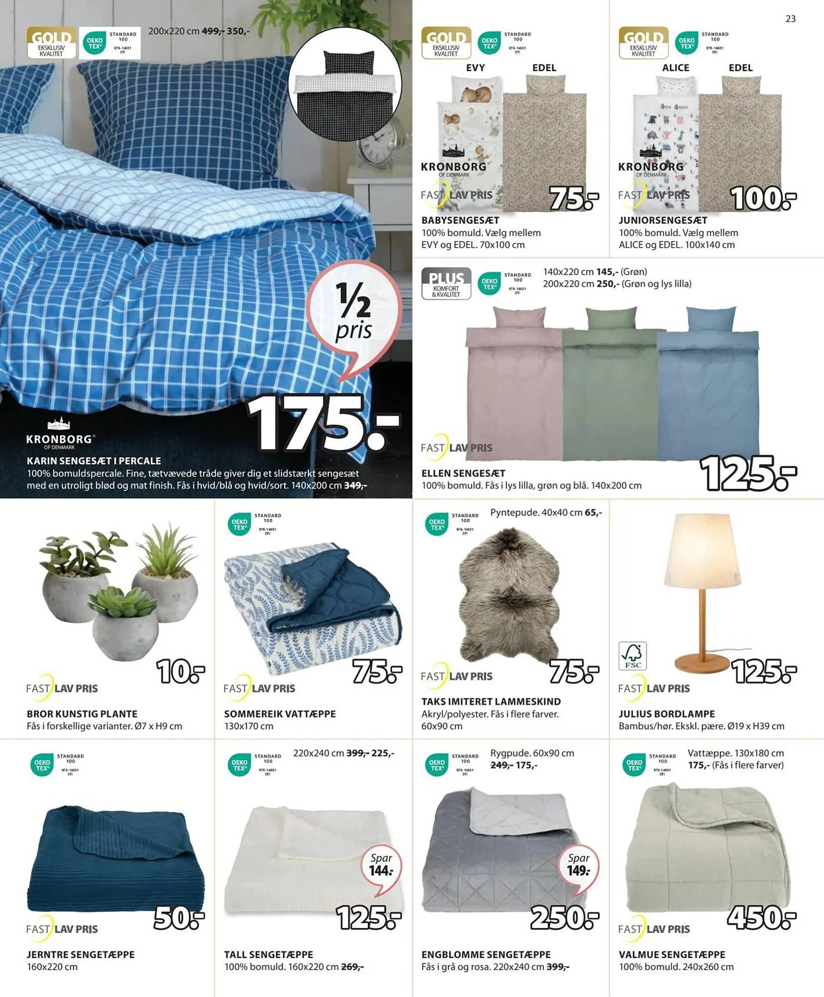 JYSK tilbudsavis Gyldig indtil 28. marts - 4. april 2024 - tilbudsavis side 23