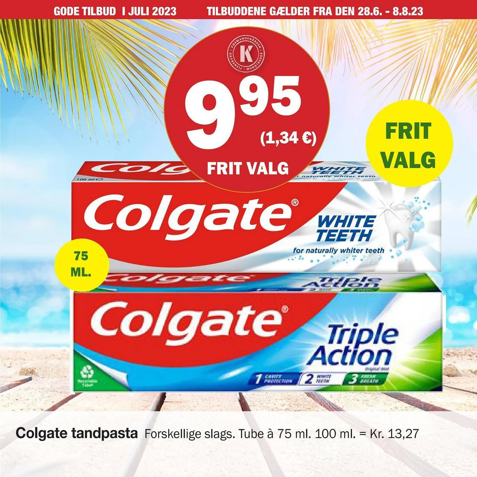 Købmandsgården tilbudsavis Gyldig indtil 27. juni - 8. august 2023 - tilbudsavis side 77